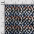 thumbnail image 1 of oneOone Viscose Chiffon Fabric Chevron Ikat Print Sewing Fabric BTY 42 Inch Wide, 1 of 4