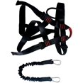 thumbnail image 2 of Half Body Safety Harness & Lanyard - Stranded Size - Fall Protection - Portable Personal Protective Equipment for Rock Climbing, 2 of 5
