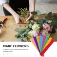 thumbnail image 4 of Miangastore 10pcs 10 Colors DIY Crepe Paper Wrap Tissue Paper Flower Gift Wrapping Packaging Paper Pom Pom Decoration Paper, 4 of 8
