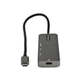 thumbnail image 4 of StarTech.com USB C Multiport Adapter, USB-C to HDMI 2.0b 4K 60Hz (HDR10), 100W Power Delivery Pass-Through, 4-Port 5Gbps USB 3.0 Hub, USB Type-C Mini Dock, with 12" (30cm) Attached Cable - Thunderbolt 3 Compatible (DKT30CHPD3) - Docking station - USB-C - HDMI, 4 of 6