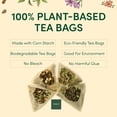 thumbnail image 4 of VAHDAM Assorted Herbal Tea Variety Pack (6 Variants, 36 Tea Bags) Caffeine Free, Gluten Free, Non GMO | Eco Friendly Long Leaf Pyramid Tea Bags I Tea Gift Set for Men and Women, 4 of 8