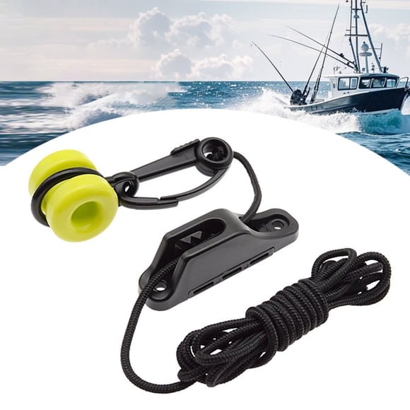 Ensemble de Poids pour Downrigger avec Cordon de 22 Mètres, Bouton-Pression et Pince pour Traîne en Mer