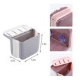 thumbnail image 4 of Oleegame 2PC Shower Soap Dish With Hook Folding Sink Rack Holder Expandable Storage Basket Rack Holder Expandable Blue, 4 of 5