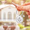 thumbnail image 5 of TIMIFIS Key Chain DIY To My SON Stainless Steel Last Name 26 Letter Keychain 2.5cm Valentine'S Day Gift, 5 of 5