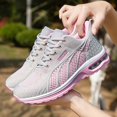thumbnail image 2 of Women's Ultra-Lightweight Knitted Running Shoes - Air-Padded Comfort, Enhanced Breathability, Perfect for Daily Jogging and Fitness Routine, 2 of 5