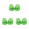 thumbnail image 3 of maskred 2pack/lot Fine Workmanship And Environmentally Friendly Walking Stilts Helps green 3Set, 3 of 6