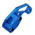 thumbnail image 2 of Motorcycle Bikes Modified Oil Pipeline Brake Line Clamp Protector Aluminum Alloy Blue, 2 of 10