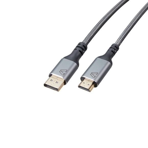 BlueDiamond PRO Display Port to HDMI 8K Cable - Ultra HD - 48Gbps - Dynamic HDR - DP 1.4 - HDMI 2.1 - 8K@60Hz, 4K@120Hz, 10ft
