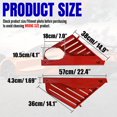 thumbnail image 2 of ALLTIMES 2PCS Red Engine Bay Panel Cover for Corvette C8 Stingray (Coupe, C8, R Z51）2020-2024, ABS Plastic, 2 of 11