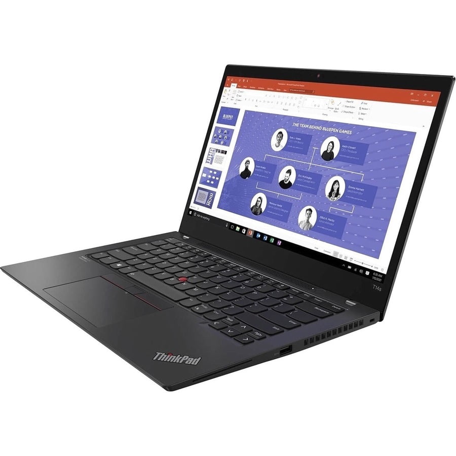 Refurbished (Excellent) - Lenovo ThinkPad T14s Gen 2 14" Laptop - Villi Black (Intel i5-1145G7 / 8 GB RAM / 256 GB SSD / Windows 11 Pro)