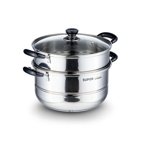 SUPOR 2-TIER STEAM POT
