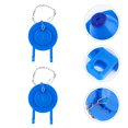 thumbnail image 4 of 2 Pcs Flapper de Toilette Durable Accessoire de Réservoir de Toilette pour Maison Salle de Bain, 4 of 9