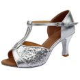 thumbnail image 1 of Womens Color Fashion Rumba Waltz Prom Ballroom Latin Salsa Dance Shoes Sandals, 1 of 9