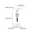 thumbnail image 3 of Boovnll Desk Lamp with Pencil Sharpenerstudy Office Eye Care Desk Lamp Reading Lamp Foldable Desk Lamp Large Capacity Battery Gift, 3 of 6