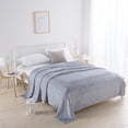 thumbnail image 1 of TopLLC Soft Microfiber Flannel Blankets For Couch Bed Sofa Ultra Warm For All Seasons, 1 of 3