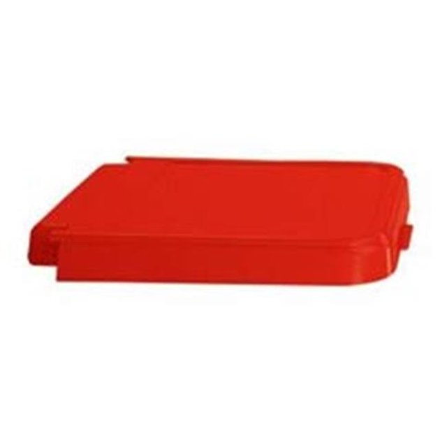R&B Wire 602R Couvercle de Remplacement Résistant aux Fissures pour Panier à Linge - Rouge