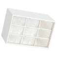 thumbnail image 3 of Desktop Organizer 9 Drawers Dustproof Multifunctional Easy to Clean Desk Storage Box for Jewelry Makeup Office School Home, 3 of 10