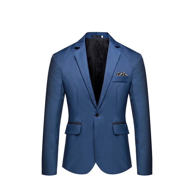 Drppepioner Men'S England Solid Color High Quality Casual Single Breasted Suit