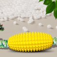 thumbnail image 3 of Durable Corn Shape Dog Toy Squeaky Bite-resistant Teeth Cleaning Perfect for Medium Large Dogs Pet Supply, 3 of 5