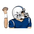 thumbnail image 1 of TopLLC Football Quarterback Wiper Stickers Car Windshield Wiper Stickers Car Car Stickers, 1 of 8