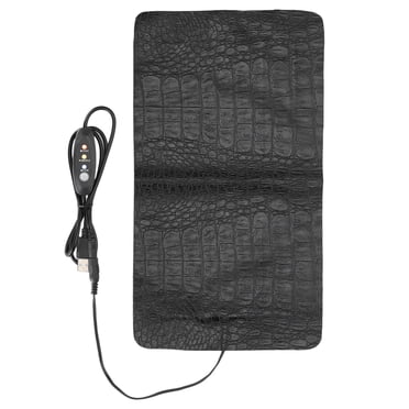 USB Reptile AntiScratch Heating Pad Waterproof Heat Mat with Temperature Control for Snakes Lizard Turtle Gecko Safety Aquarium Thermostat Large