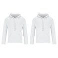 thumbnail image 1 of Yuyuzo 2PC Mens Hoodies Long Sleeve Drawstring Tunic Sweatshirt Loose Fitted Fall Pullover Tops, 1 of 6