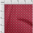 thumbnail image 1 of oneOone Silk Tabby Fabric Circle Block Printed Craft Fabric BTY 42 Inch Wide, 1 of 4