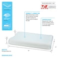 thumbnail image 1 of ObusForme Contour ThermaGEL Memory Foam Pillow, 1 of 6