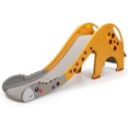 thumbnail image 1 of Patiojoy Kids Giraffe Slide Baby Play Climber Slide Set with Basketball Hoop Yellow, 1 of 8