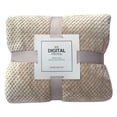 thumbnail image 2 of Agiferg Soft Warm Plaid Fleece Bed Blanket Large Mesh Flannel Blankets Thick Breathable, 2 of 3