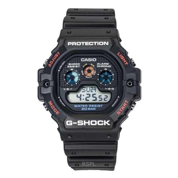 Casio G-Shock Digital Resin Strap Quartz DW-5900U-1 200M Men's Watch