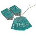 thumbnail image 3 of Inkdotpot Made With Love Text Bottle Tag Real Rose Gold Foil Favor Hang Tags 100 Pcs, 3 of 6