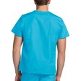 thumbnail image 4 of Adar Universal Unisex V-Neck Tunic 3 Pocket Scrub Top (Available in 39 Colors), 4 of 7
