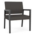 thumbnail image 1 of Pemberly Row Chaise Grand pour Invités pour Réception d'Attente, Cadre en Bois, Gris, 1 of 5