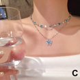 thumbnail image 3 of /Summer Cool Double Butterfly Necklace, 3 of 8