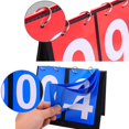 thumbnail image 2 of facefd 2 Pcs Tableau de Score Portable 00-99 Tableau de Score pour Flip Tableau de Score pour Volleyball Basketball Tennis de Table (Bleu et Rouge), 2 of 6