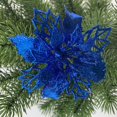 thumbnail image 2 of Fake Flowers 10pcs PE PE+ Gold Onion Powder 9CM More Color 10 Pcs Christmas Tree Wreath, 2 of 13