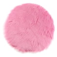 thumbnail image 2 of GUOOL Seat Cushion Faux Mat Artificial Pad Sofa Stool Car Hot Pink 35cm, 2 of 9