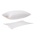 thumbnail image 3 of 625 Loft White Down Pillow - Medium Support - Queen Size, 3 of 3