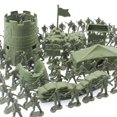 thumbnail image 3 of Ensemble de Jouets Mini Soldats pour Enfants avec Accessoires, Figurines d'Action Mini Soldats, 3 of 7