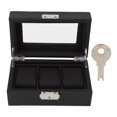 thumbnail image 2 of Slot Watch Box,3 Slot Watch Box Small Watch Storage Box Slot Watch Case Tailored for Perfection, 2 of 14