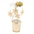 thumbnail image 1 of Abbracc Metal Spinners Rotating Tea Light Candle Holders Candle Stand DIY -Snowflake, 1 of 8