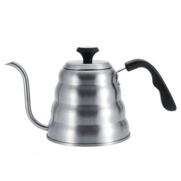 Bouilloire à Café, Bouilloire à Col de Cygne en Acier Inoxydable, Cafetière pour Thé Café