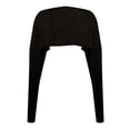 thumbnail image 5 of Qertyioot Womens Winter Fleece Jacket Ladies Solid Color Super Short Long Sleeve Sweater, 5 of 5
