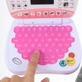 thumbnail image 4 of HLONK Toddlers LED Plastic Education Machine Laptop  Pink, 4 of 6