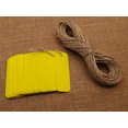 thumbnail image 3 of 100 Pcs Rectangular Shape Blank Tags Bonbonniere Wedding Favor Hang Tag with Free Natural Jute Twine - Colours Available, 3 of 7