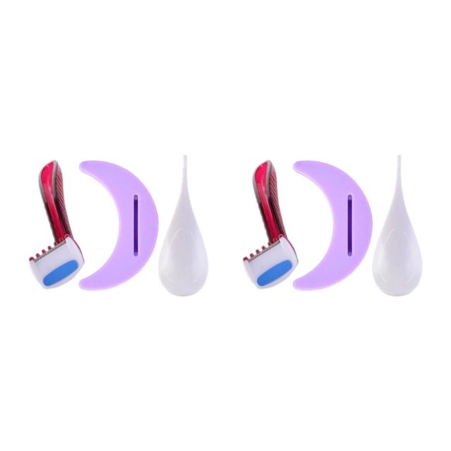 maskred Shaver Shaping Tool for Smooth Pubic Hair and Skin Easy to Moon 2Set