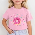 thumbnail image 2 of Tunique Chat et Enfants Imprimé Mignon Manches Courtes Col Rond T-Shirt, 2 of 4
