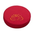 thumbnail image 2 of GROWTH TANK Coussin Rond de Méditation Traditionnel pour Femmes Hommes Coussin d'Assise de Sol pour la Maison Rouge 10 cm, 2 of 9