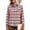 Pink, variant on Bwiyojiz Fashion Clothing Sizes S-XXL Cotton Long Sleeve Turndown Collar Blouse & Shirt Womens Soft Stretchy Knit Plaid Shirts Collared Button Down Blouses Tops, Gifts for Sister, S